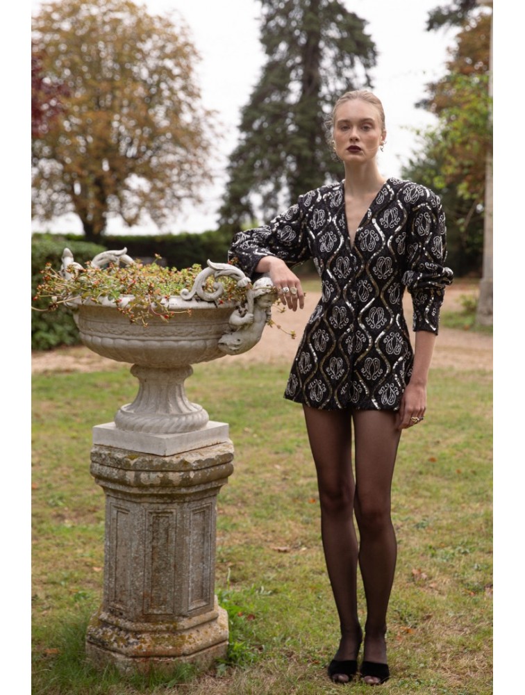 NIDODILEDA Juliette Blazer Dress Μα΄υρο Μπλέιζερ Φόρεμα LIMITED